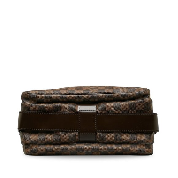 LOUIS VUITTON Brown Damier Leather Shoulder Bag - Picture 4 of 10